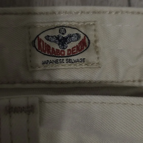 Adriano Goldschmied Denim Jeans 33x34 Kurabo Japan Selvage Denim